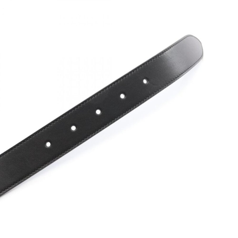 ★SOLD★ Celine Belt Triomphe Black Leather - Picture 3 of 4